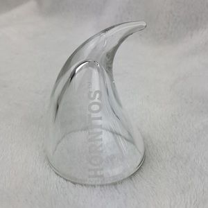 Hornitos Tequila Clear Glass Logo Horn Shaped Shot Glasses Set of 5